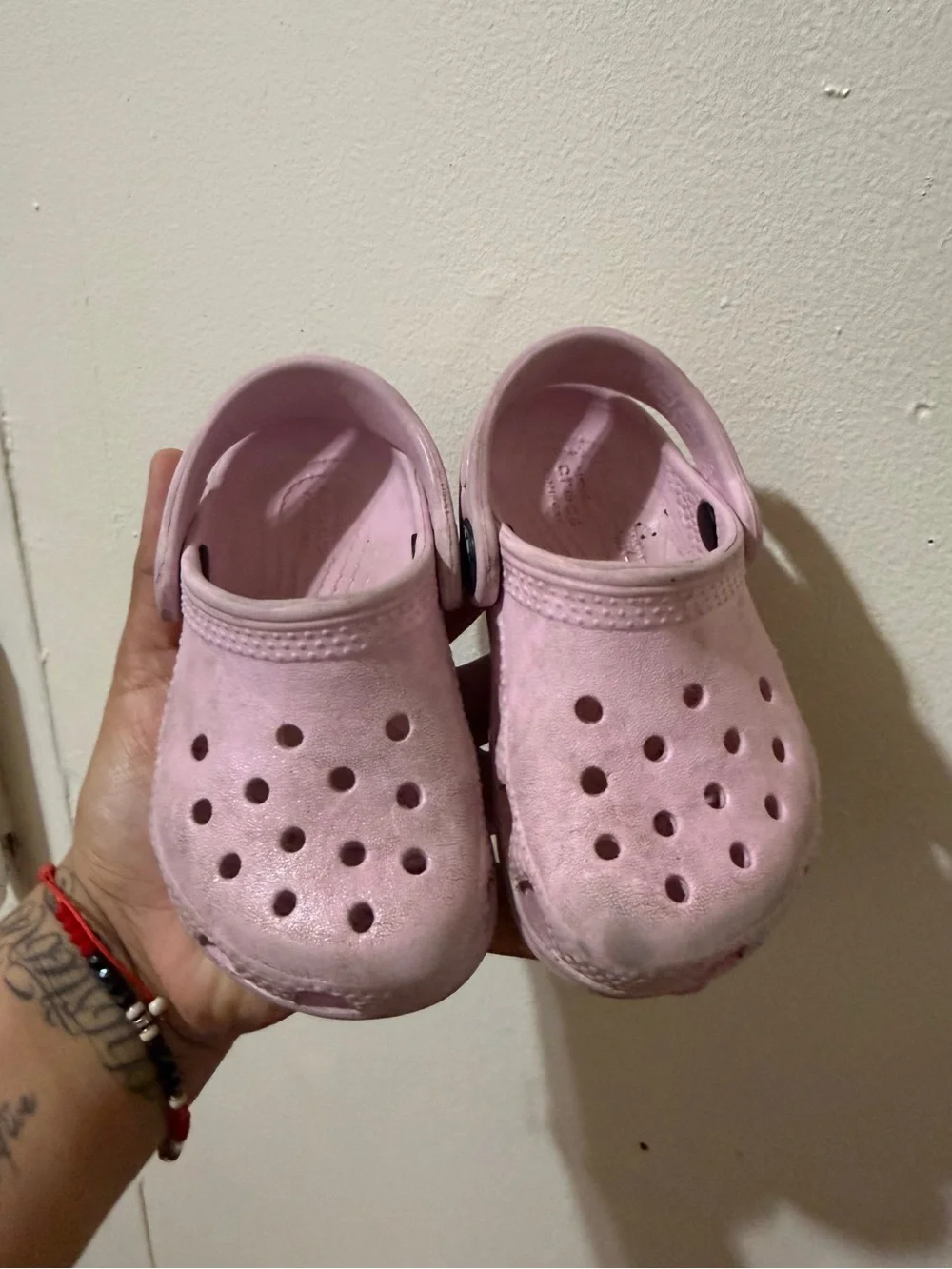 Kids Light Pink Slip-On Clogs